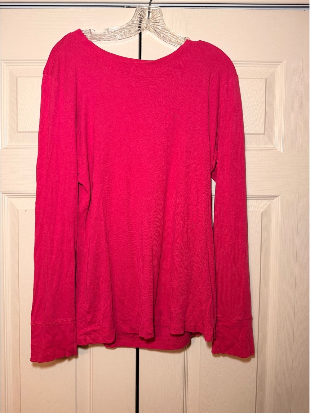 Gap Women's XL Long Sleeve Pink Cotton Shirt